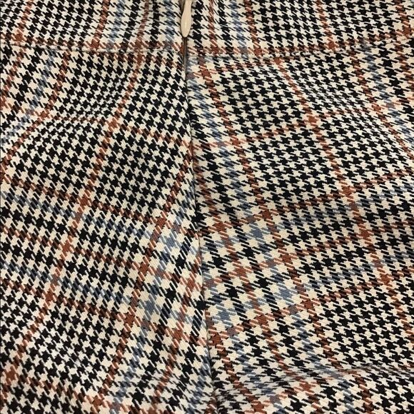 BB Dakota by Steve Madden Brown Check The Time Mini Skirt New Size 2 - Picture 5 of 10